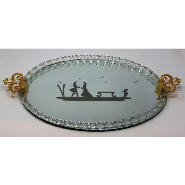 FratelliBarbini - Mirrored Serving Tray For Sale - Image 4 of 4
