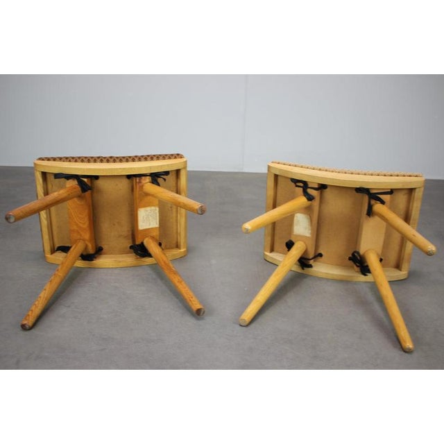Vintage Ottomans from Jitona, Former Czechoslovakia, 1979, Set of 2 For Sale - Image 9 of 10