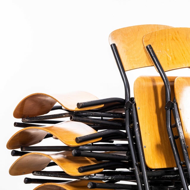 1960s Original German Folding University Dining Chair, 1960s For Sale - Image 5 of 15