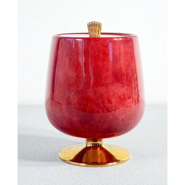 Ice Bucket by Aldo Tura for Cognac Napoleon For Sale - Image 6 of 9