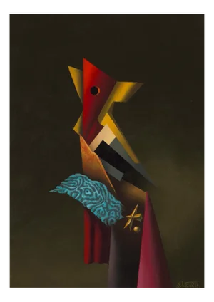 Juris Dimiters, Portrait, 2016, Oil Painting