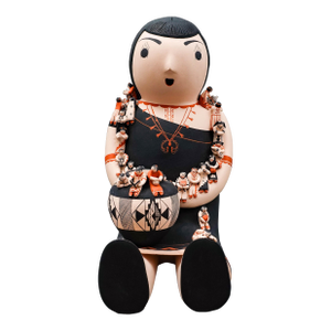 Dena Suina Cochiti Pueblo New Mexico Storyteller 30 Children Pottery Sculpture