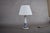Blue & White Ceramic Table Lamp with Gilded Details, 1970s For Sale - Image 4 of 12