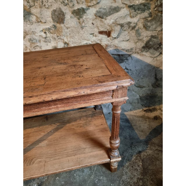 Antique French Oak Drapers Table, 19th Century For Sale - Image 16 of 18