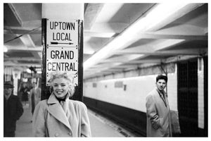 'Marilyn in Grand Central Station' Unframed Archival Pigment Print