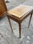 French 19th Century Louis XVI Mahogany Leather Top Side Table For Sale - Image 12 of 12