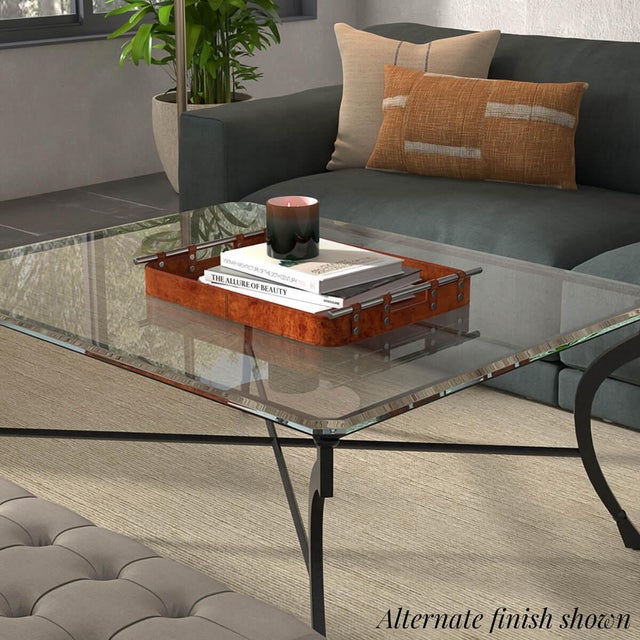 Grey Leather Tray For Sale - Image 11 of 11