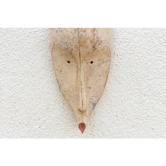 Wood Vintage Igbo Mask, Simplicity & Grace For Sale - Image 7 of 8