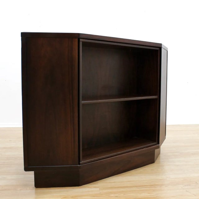 1960s Danish Modern Revolving Corner Bar in Rosewood by Vildbjerg Mobelfabrik For Sale - Image 9 of 9