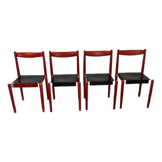 Vintage Dining Chairs from Bukosa, Vranov Nad Toplou, 1965, Set of 4 For Sale