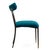 Modern Jonathan Adler Rider Dining Chair, Rialto Peacock For Sale - Image 3 of 5
