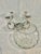 Reed and Barton Mid 20th Century Reed and Barton #331 Silver Plate 4 Arm Candle Holder Centerpiece With Cut Crystal Bowl For Sale - Image 4 of 12