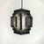 Brutalist Pendant Lamp in Flame-Cut Steel attributed to Svend Aage Holm Sørensen, Denmark, 1960s For Sale - Image 3 of 14