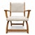 Kurul Armchair in Oak by Henning Kjærnulf, Denmark, 1960s For Sale - Image 6 of 6