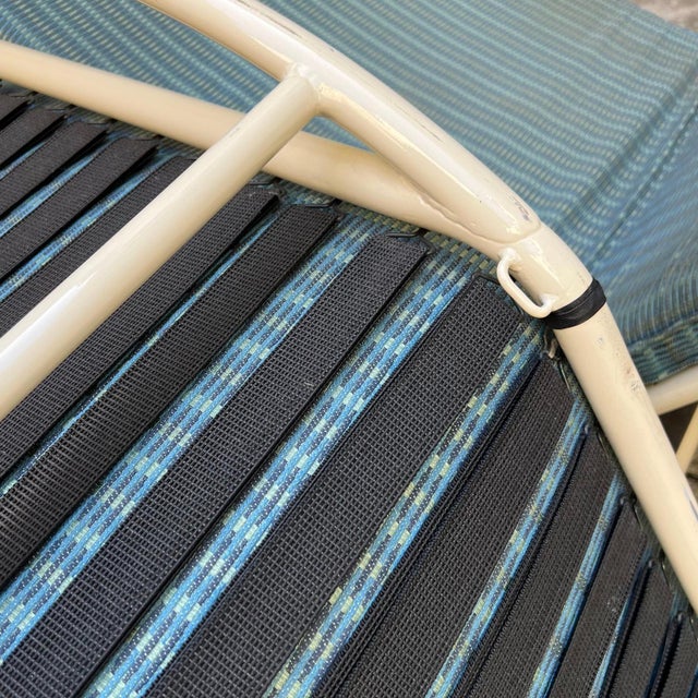 Vintage Italian Double Chaise Lounge, 1980s For Sale - Image 14 of 18