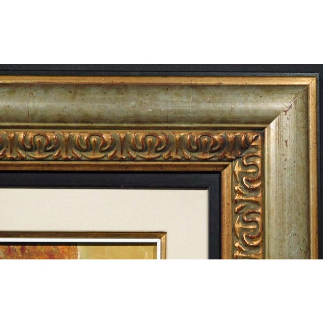 Sunol Alvar "Untitled" Original Oil Painting with Custom Frame Hand Signed For Sale In Denver - Image 6 of 9