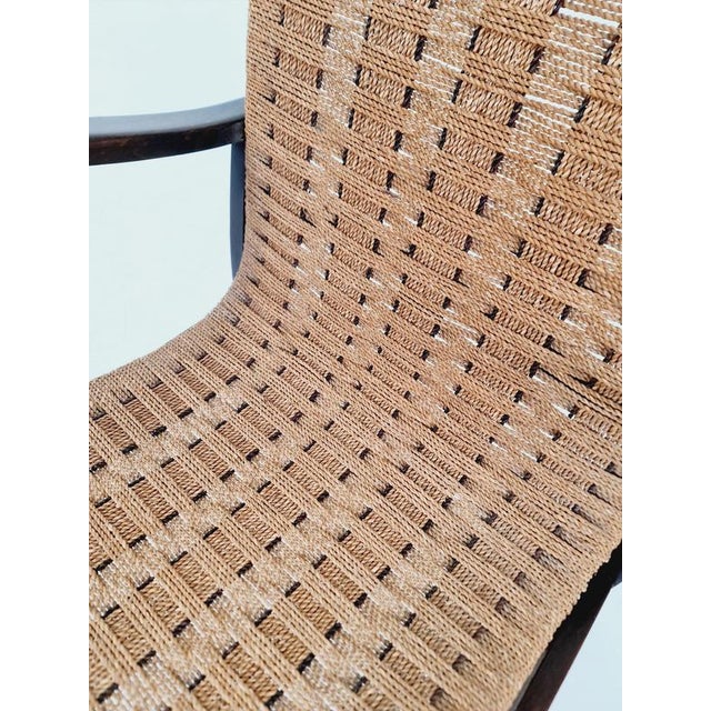 Vintage Bauhaus Papercord Armchair by Ehrich Dieckmann, 1930s For Sale - Image 15 of 18