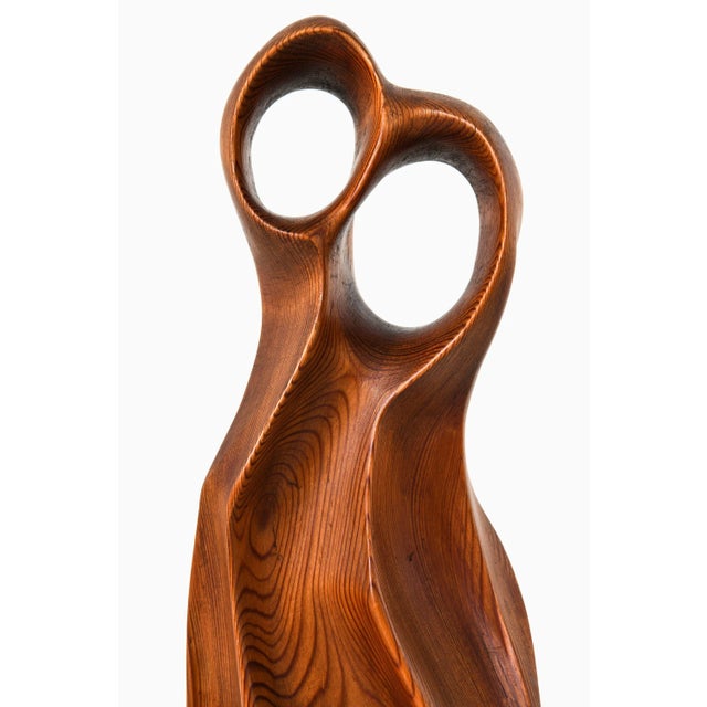 Sculpture in Pine by Johnny Mattsson, 1950s For Sale - Image 3 of 6