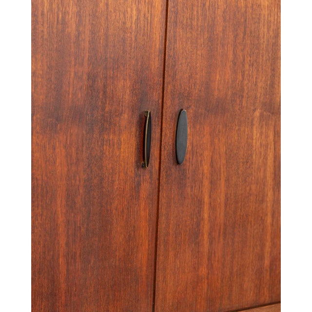 Vintage Italian Wood Sideboard, 1960s For Sale - Image 4 of 10