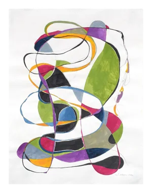 Tracey Adams "Balancing Act 2", Painting