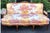 French Provincial Antique Louis XV Style French Provincial Sofa Settee W Brunschwig & Fils For Sale - Image 3 of 6