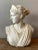 Vintage Boho Cast Stone Bust of Artemis Diana For Sale - Image 4 of 4
