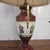 Textile Vintage Fragonard-Style Porcelain Urn Lamp in Burgundy & Gold Gilt For Sale - Image 7 of 10