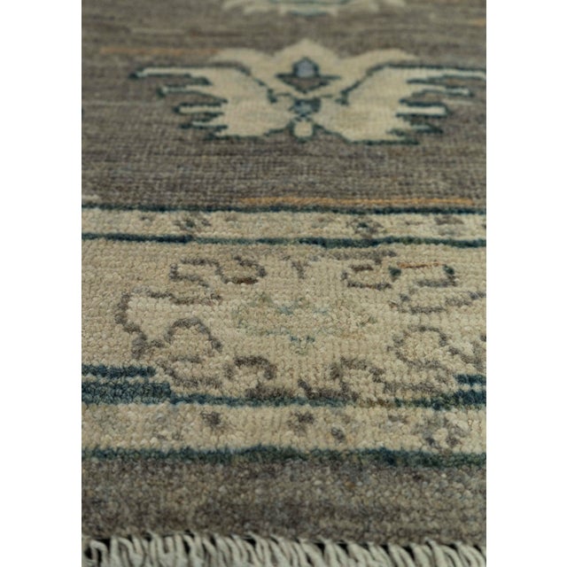 Turkish Oushak Square Rug 3' x 3' #21352 For Sale - Image 3 of 8