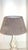 Mid-Century Modern Vintage Italian Porcelain Fabric Shade Table Lamp, 1970s For Sale - Image 3 of 9