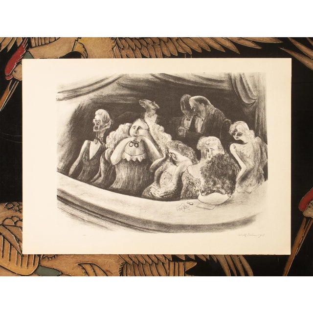 1930s 1939 After Adolf Dehn "Beethoven's Ninth Symphony", First Edition Period Offset Lithograph For Sale - Image 5 of 8