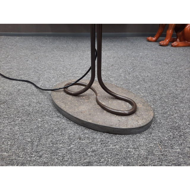 Brass Dona Floor Lamp by Florian Schulz, 1979 For Sale - Image 4 of 11