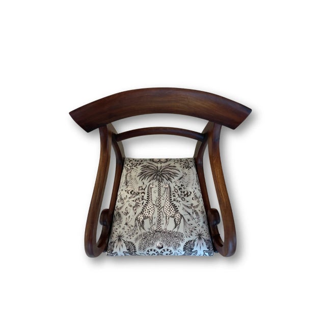 Early 19th-Century Antique Regency Mahogany Accent Chairs, Pair For Sale In Detroit - Image 6 of 6