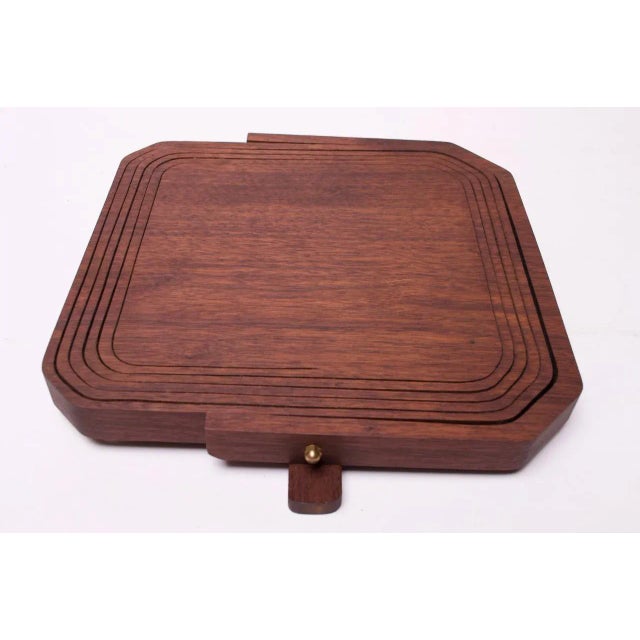 Vintage De Bastiani Collapsible Wooden Basket For Sale In New York - Image 6 of 13