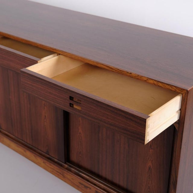 Rosewood Sideboard by Knud Nielsen for Løsning Møbelfabrik, 1960s For Sale - Image 4 of 12