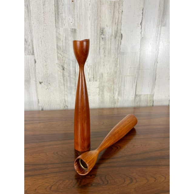 Danish Modern Candle Holders For Sale - Image 9 of 12