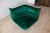 Textile Bottle Green Velvet Togo Corner Chair by Michel Ducaroy for Ligne Roset, 1970 For Sale - Image 7 of 11