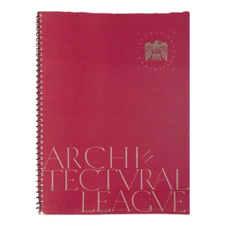 Architectural League: Fifty-Second Annual Exhibition - April 20th to May 12th, 1938 For Sale