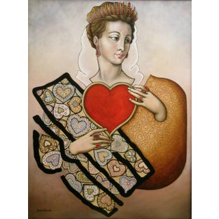 Contemporary Archival Fine Art Print of the Queen of Hearts For Sale