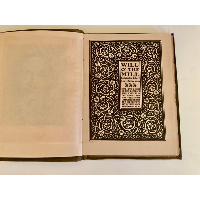 Antique Book: Will of the Mill — Classic Literature Frist Edition 1901 For Sale - Image 4 of 13