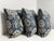 American Bespoke Floral Damask Throw Pillows, Set of Three For Sale - Image 3 of 12