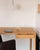 Minimalist Modern Work Desk in Oak by Pedro Sotomayor For Sale - Image 6 of 13