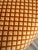 1970s Ottoman Stool Attributed to Milo Baughman for Thayer Coggin in Original Geometric Velvet For Sale - Image 9 of 11