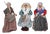 Provence Santons Women Figurines, 1990s, Set of 3 For Sale