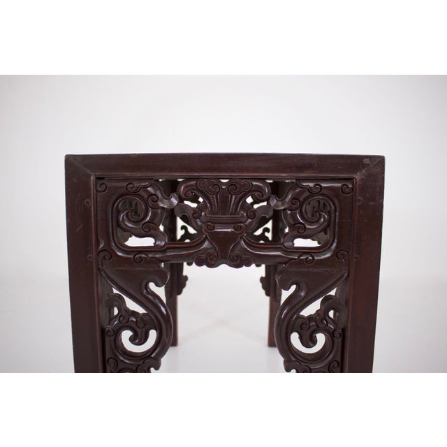 Brown Small Chinese Console Table, 1900s For Sale - Image 8 of 11