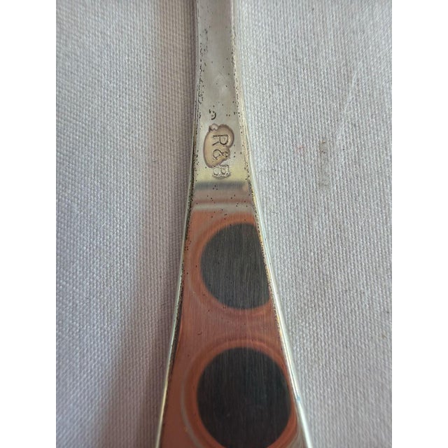 Reed & Barton Vintage Reed & Barton Silverplate Brandy Warmer Cognac Spoon For Sale - Image 4 of 6