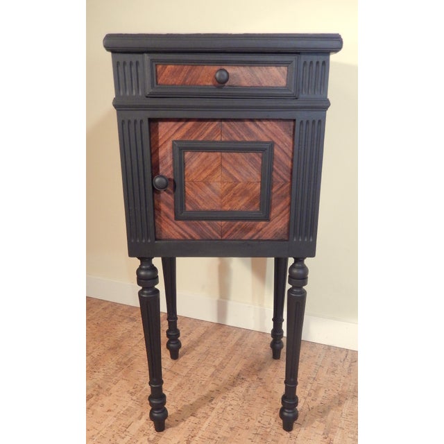 This exceptional and one of a kind piece was hand-crafted from old growth French walnut in the late 1800's by a French...