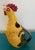 Rustic European 1990s Bordallo Pinheiro Rooster Pitcher in Honey Gold Color For Sale - Image 3 of 11