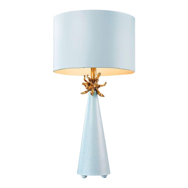 Le Ciel Blue Table Lamp | Chairish