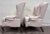 Vintage Charles Custom Furniture High Back Wingback Chairs - Pair For Sale - Image 10 of 13