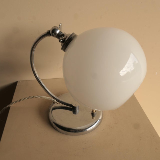 Bauhaus Table Lamp, in Good conditions. Up to 250V (Europe/UK Standard).The wiring of this item may be original and might...